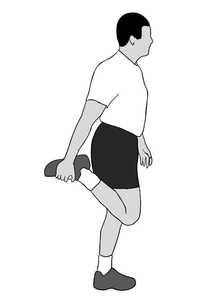 Standing Quadriceps Stretch