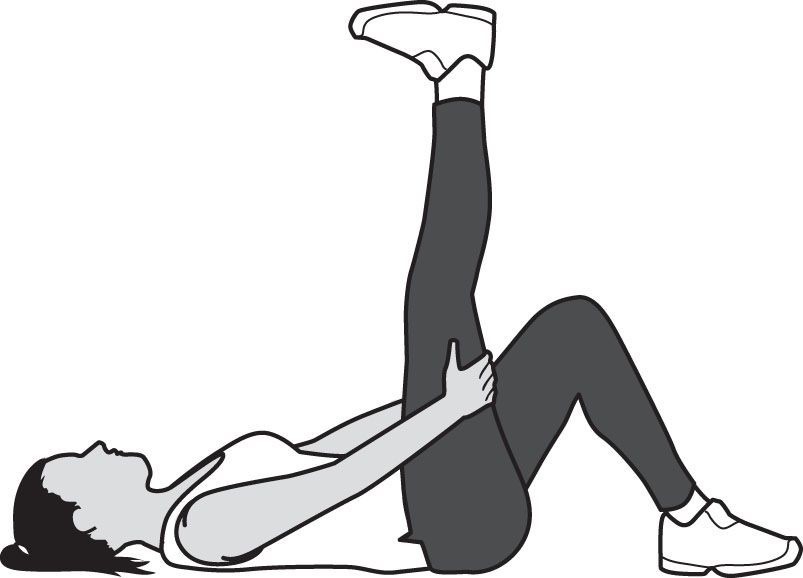 Supine Hamstring Stretch